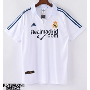 Real Madrid 2001-2002 Retro Domácí Dres Krátký Rukáv Real Madrid 2001-2002 Retro Domácí Dres Krátký Rukáv